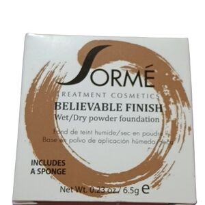 Sorme Believable Finish Wet Dry Powder Foundation, 405 Honey Dusk